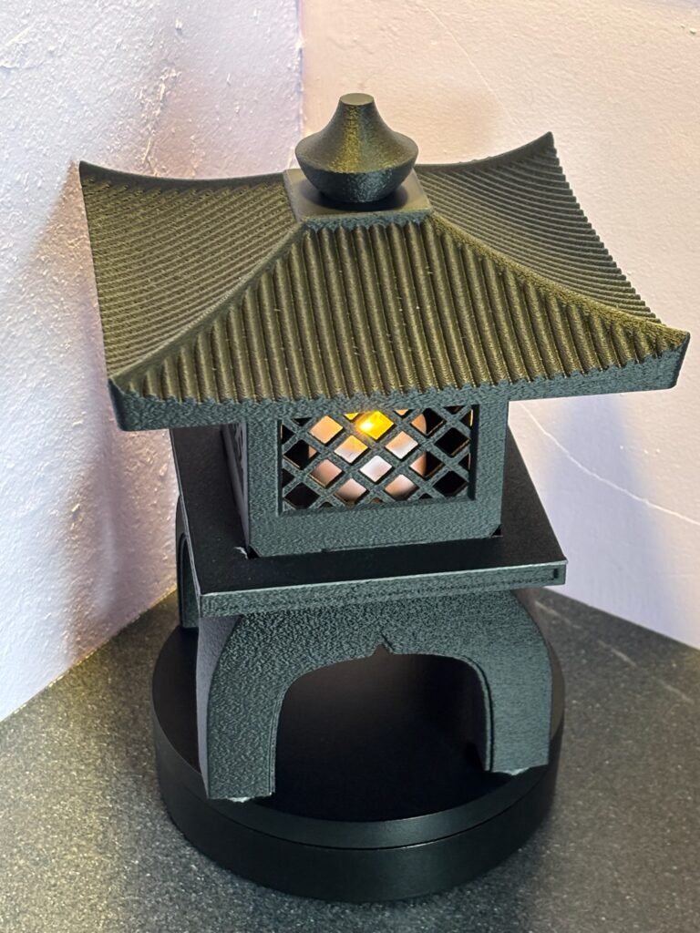 Japanese Lantern – 3D Printed Zen Tealight Holder