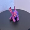 3D printed rainbow stitch ornament fan art collectible in PLA