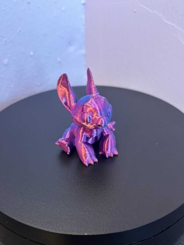 016deba5a9e16372f626b06976bf7120ff5e3e30eb 3D printed rainbow stitch ornament fan art collectible in PLA