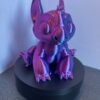 3D printed rainbow stitch ornament fan art collectible in PLA