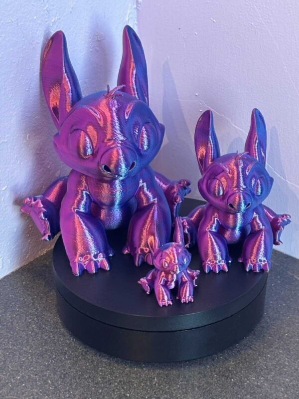 018b703cd927c30420bff82ed9b511d7bf97726abf 3D printed rainbow stitch ornament fan art collectible in PLA