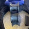 3D printed black mouse ear wall holder for headbands