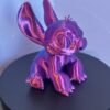 3D printed rainbow stitch ornament fan art collectible in PLA