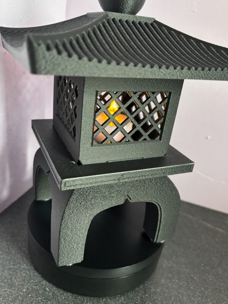 Japanese Lantern – 3D Printed Zen Tealight Holder