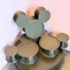 classic mouse ear holder – 3d printed wall display for headbands & collectors