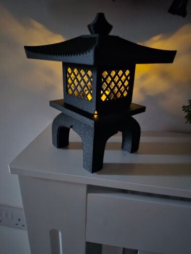japanese lantern – 3d printed zen tealight holder