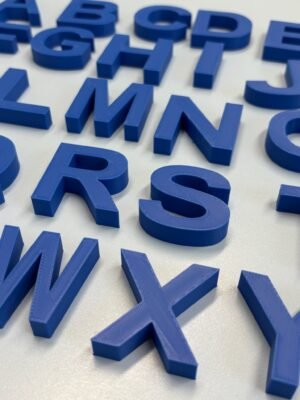 Dyslexia support tactile letters for Beat Dyslexia program