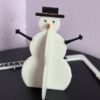 3D printed snowman kit card Christmas stocking filler