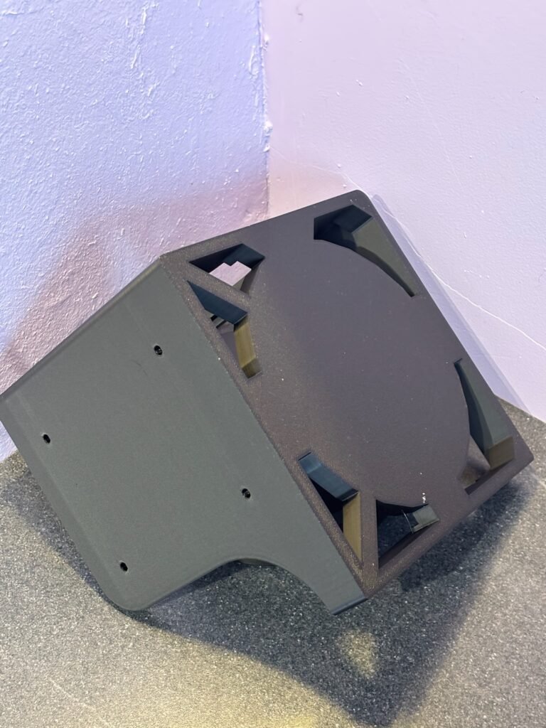 Xbox Series X wall mount holder with reinforced frame