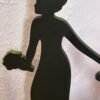 Personalised cake topper for weddings – demonstration design