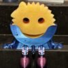 Draining sponge holder compatible with Scrub Daddy