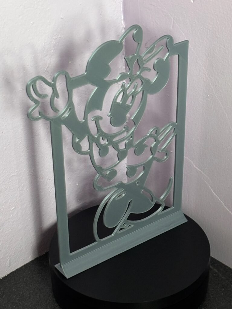 Minnie Mouse Silhouette Décor
