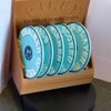 3D printed football coaster holder holding 10 awards