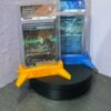 ACE slab display stand holding graded TCG card
