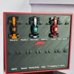 lego f1 speed champions wall display board