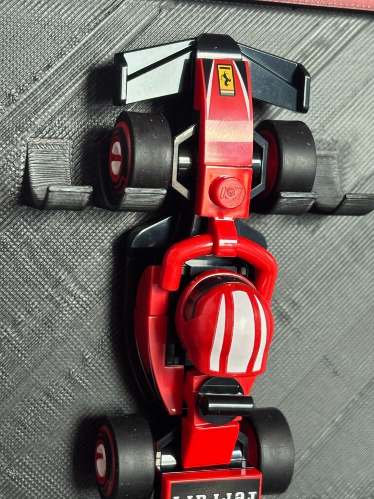 lego f1 speed champions wall display board