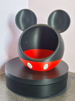 Mouse trinket bowl inspired storage bowl front view