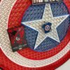 captain america inspired shield pin board – enamel pin display