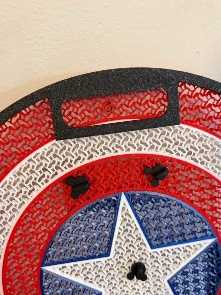 captain america inspired shield pin board – enamel pin display