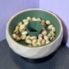 pistachio bowl with hidden shell compartment