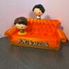 Friends sofa showing two characters