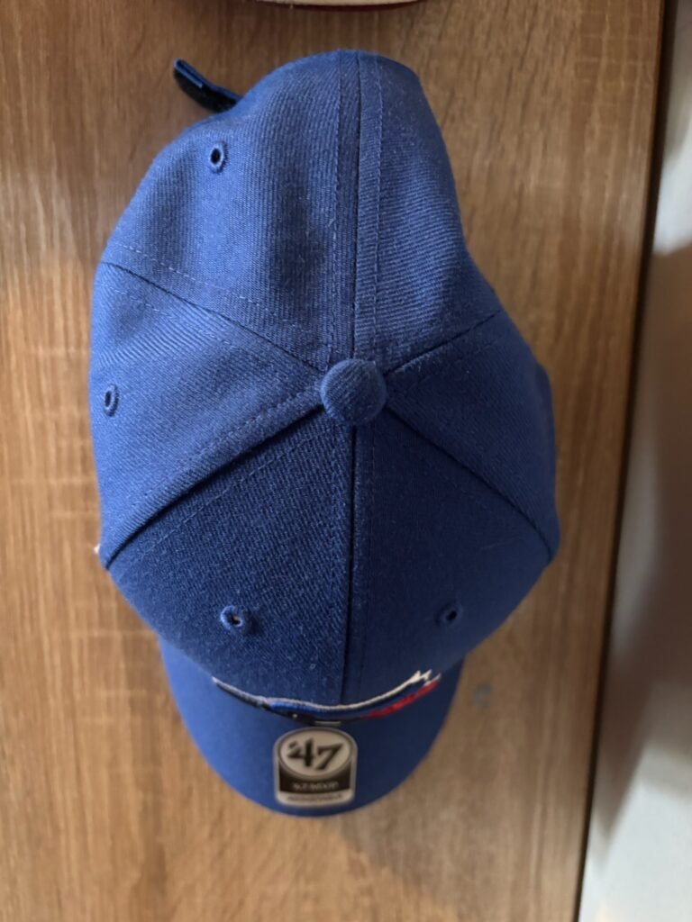 baseball cap wall holder – single hat display (no drill)