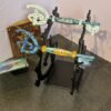 disney inspired “d” key holder – 6 key stand & organiser