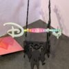 disney inspired “d” key holder – 6 key stand & organiser