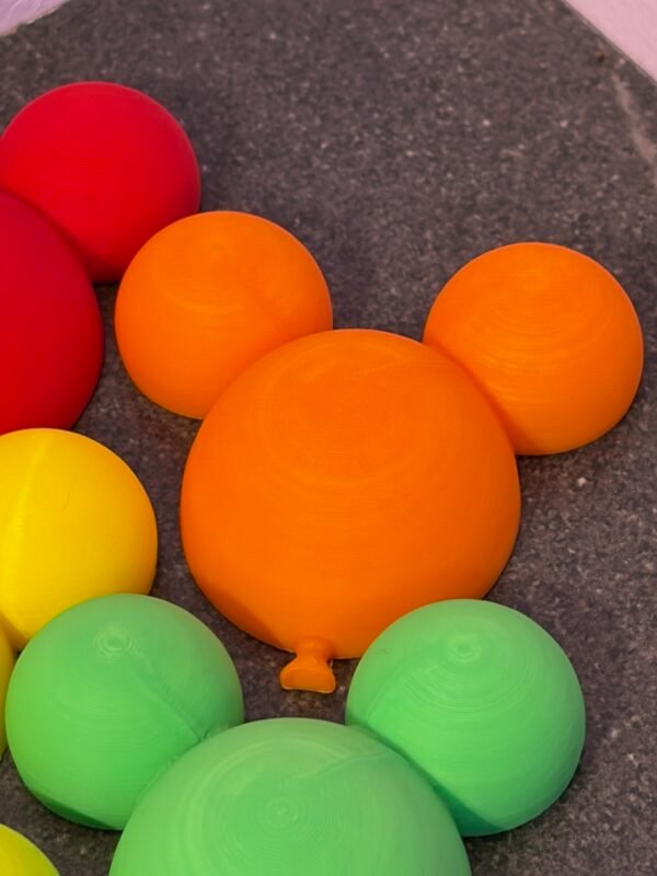 magical balloon character cruise door magnet — 3d printed enchanted ear balloon decoration | fish extender gift