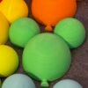 magical balloon character cruise door magnet — 3d printed enchanted ear balloon decoration | fish extender gift