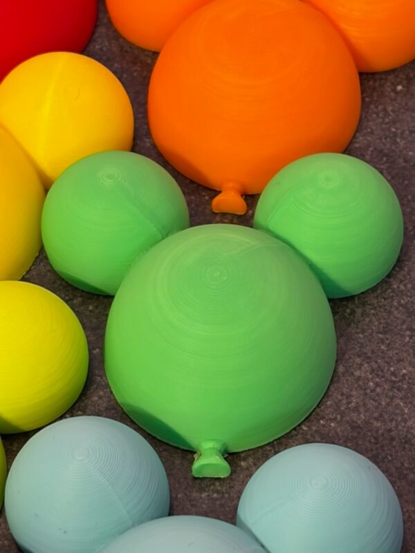 magical balloon character cruise door magnet — 3d printed enchanted ear balloon decoration | fish extender gift