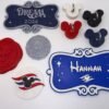 magical cruise door starter bundle — 14 piece 3d printed stateroom decoration set | personalised signs, pirate night magnets & hooks