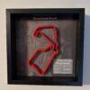 3d printed f1 track framed