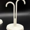 3d printed earring display stand set — set of 3 minimal hook jewellery stands | tall asymmetric, short asymmetric & symmetric | black or white