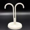 3d printed earring display stand set — set of 3 minimal hook jewellery stands | tall asymmetric, short asymmetric & symmetric | black or white