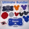 disney cruise ultimate bundle | 3d printed personalised cabin magnets set