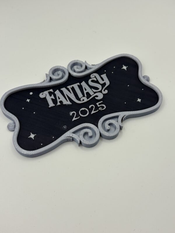 disney fantasy cruise door plaque | personalised 3d printed magnetic cabin sign