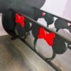 minnie mouse ear display stand | 3d printed headband holder with bow