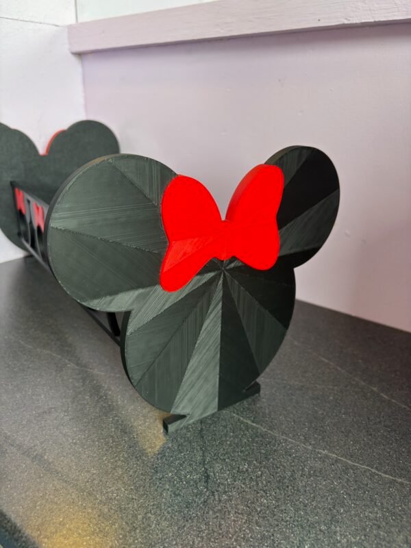 minnie mouse ear display stand | 3d printed headband holder with bow