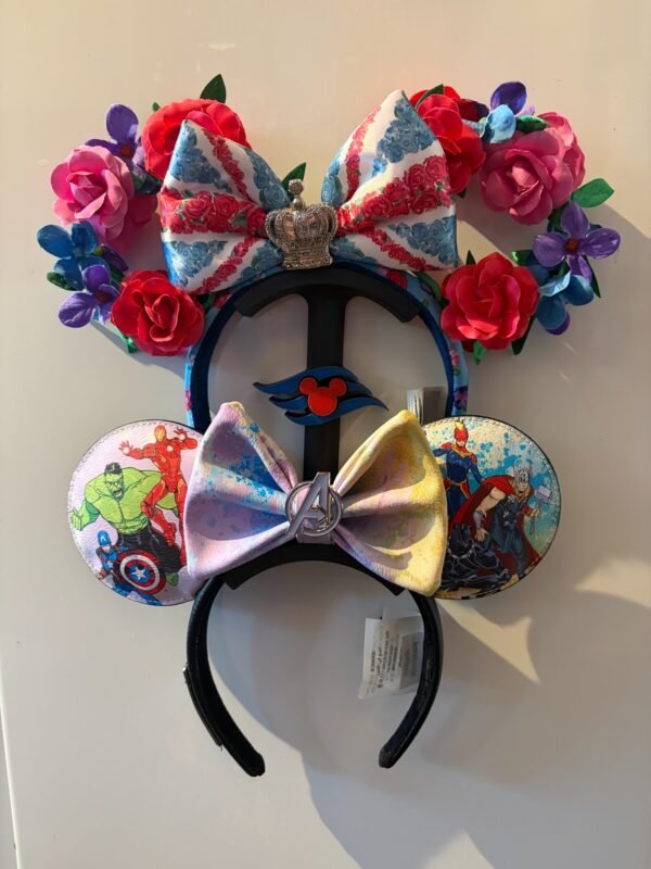 disney ear headband holder with dcl logo | 3d printed display stand