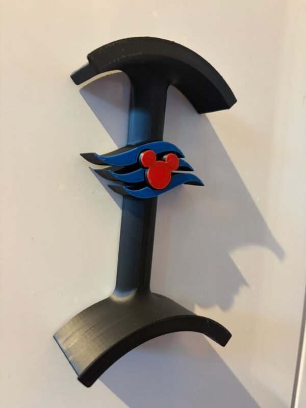 disney ear headband holder with dcl logo | 3d printed display stand