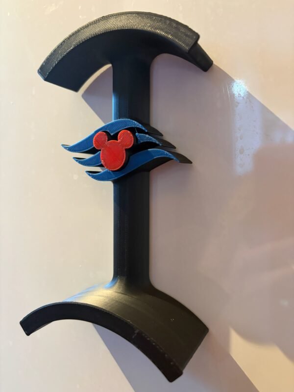 disney ear headband holder with dcl logo | 3d printed display stand